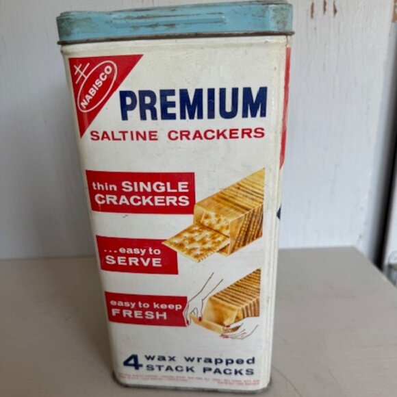 Nabisco Premium Saltine Crackers Tin - Picture 2 of 2